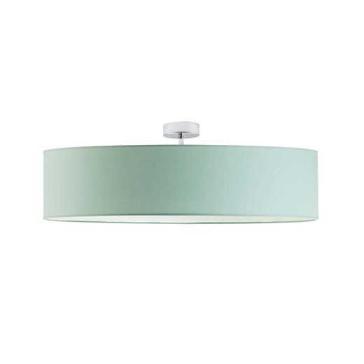 Okrągła lampa sufitowa dla dzieci GRENADA  fi - 80 cm - kolor miętowy ze sklepu Lysne w kategorii Lampy dziecięce - zdjęcie 181882804