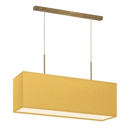 Lampa wisząca kuchenna musztardowa podłużna MILOS ze sklepu Lysne w kategorii Lampy wiszące - zdjęcie 181883232