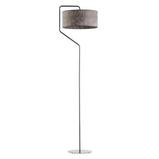 Czarna lampa stojąca TESALLIA z betonowymi akcentami ze sklepu Lysne w kategorii Lampy podłogowe - zdjęcie 181883990