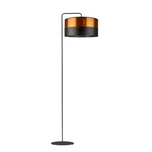 Lampa podłogowa czarno-miedziana loft BOLIVIA GLAM ze sklepu Lysne w kategorii Lampy podłogowe - zdjęcie 181884630