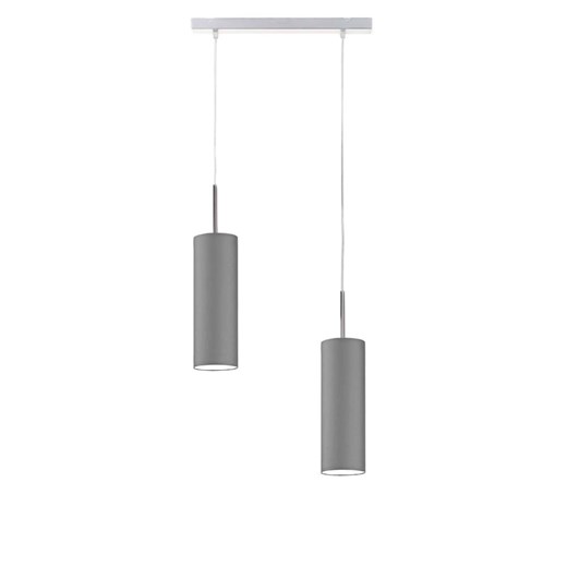 Srebrna podwójna lampa wisząca do kuchni MADERA ze sklepu Lysne w kategorii Lampy wiszące - zdjęcie 181884752
