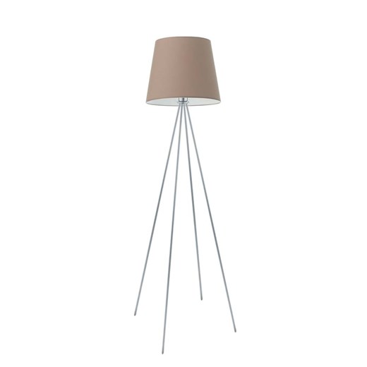 Srebrna lampa stojąca do salonu PANAMA ze sklepu Lysne w kategorii Lampy podłogowe - zdjęcie 181885022