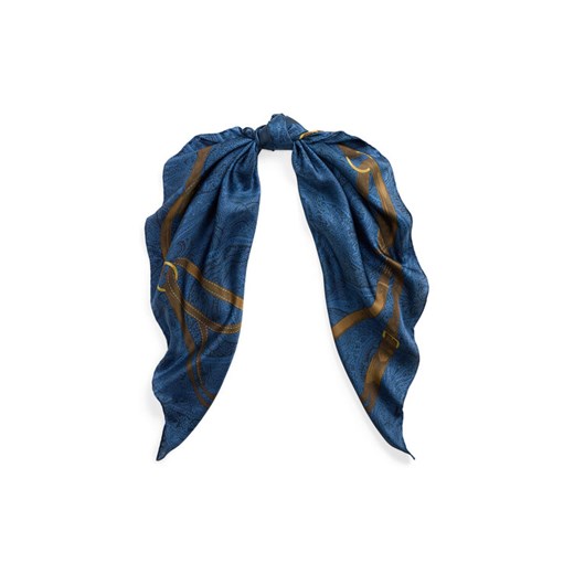 LAUREN RALPH LAUREN Chusta 454972544003 Niebieski ze sklepu MODIVO w kategorii Szaliki i chusty damskie - zdjęcie 181887480