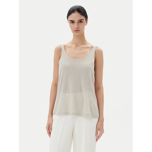 ONLY Top Frida 15194667 Beżowy Regular Fit ze sklepu MODIVO w kategorii Bluzki damskie - zdjęcie 181888402