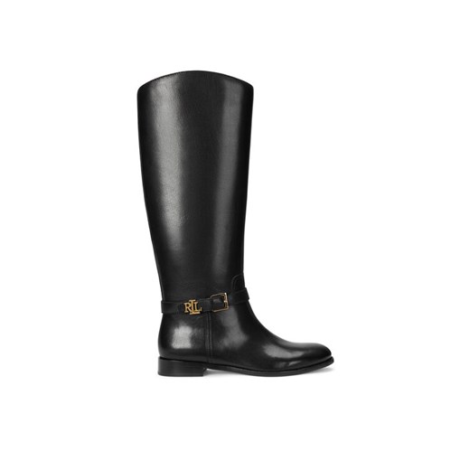 LAUREN RALPH LAUREN Oficerki 802937804001 Czarny ze sklepu MODIVO w kategorii Kozaki damskie - zdjęcie 181888433