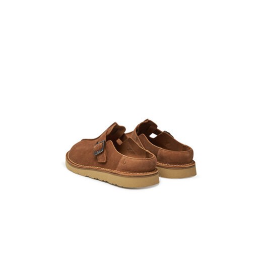 Klapki Clarks Solsbury 26180881 Brązowy Clarks 46 eobuwie.pl
