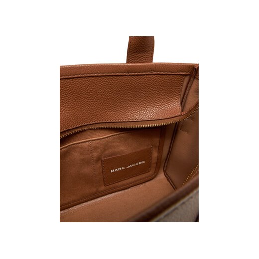 Torebka Marc Jacobs The Leather Medium Tote Bag H004L01PF21 Brązowy Marc Jacobs 00 eobuwie.pl