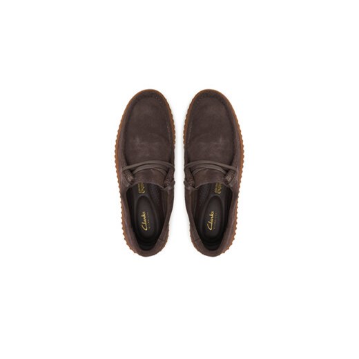 Półbuty Clarks Torhill Lo 26181386 Brązowy Clarks 41 eobuwie.pl