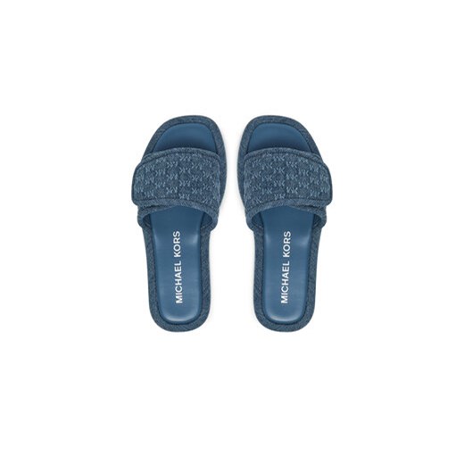 Klapki MICHAEL Michael Kors Van 40S5SKFA2D Niebieski Michael Michael Kors 37 eobuwie.pl