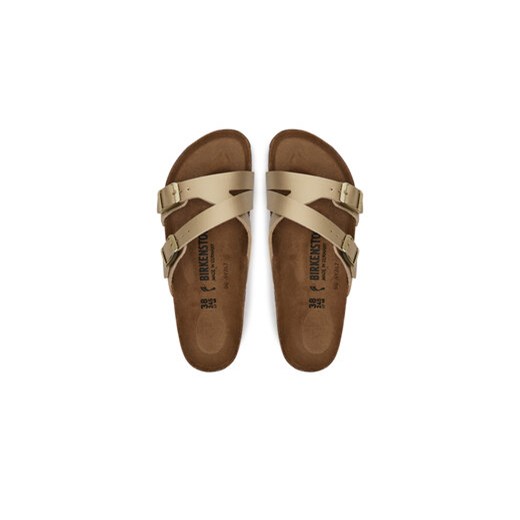 Klapki Birkenstock Yao Balance 1016685 Złoty 37 eobuwie.pl