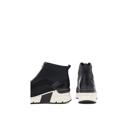 Sneakersy Rieker N6352-00 Czarny Rieker 40 eobuwie.pl