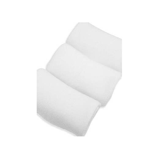 Zestaw 3 par niskich skarpet unisex adidas 3-Pack HT3457 Biały 43_45 eobuwie.pl