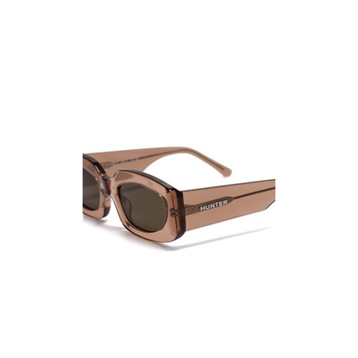 Okulary przeciwsłoneczne Hunter HT 6653S Beżowy Hunter NOSIZE eobuwie.pl