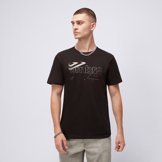 umbro t-shirt ess linear logo ul125tsm01003 ze sklepu 50style.pl w kategorii T-shirty męskie - zdjęcie 181907110