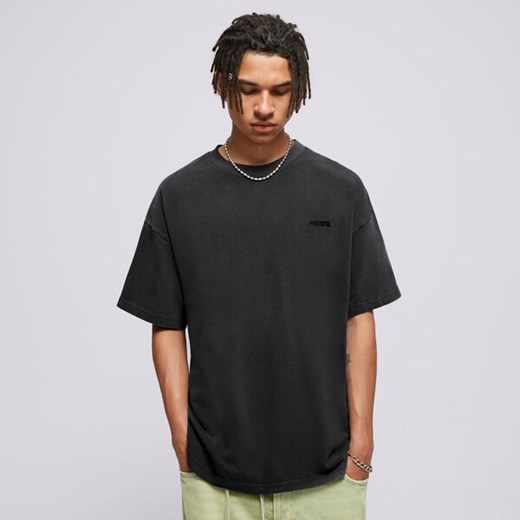 PROSTO  T-SHIRT BLAC WASHED BLACK ze sklepu Sizeer w kategorii T-shirty męskie - zdjęcie 181907651
