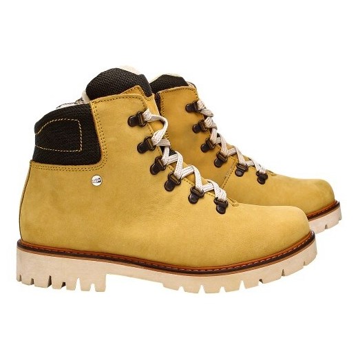Trzewiki Ocieplane Bartek W-27764/4W-1Dy, Żółty 34 Wojas okazyjna cena