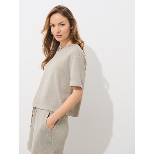 Mohito - Bluzka z wiskozą - zielony Mohito L Mohito