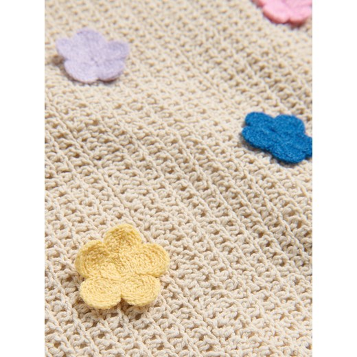 Reserved - Dzianinowy top - złamana biel Reserved 146 (10 lat) Reserved