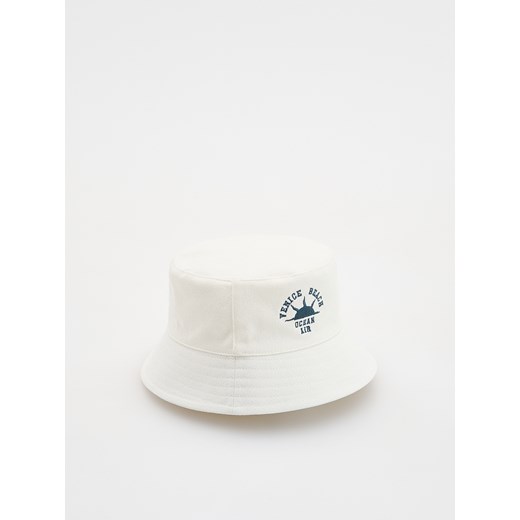 Reserved - Bawełniany bucket hat - złamana biel ze sklepu Reserved w kategorii Czapki dziecięce - zdjęcie 181913762