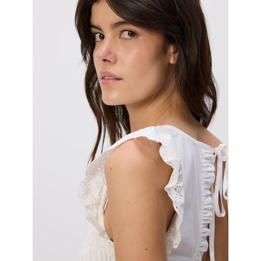 Reserved - Sukienka midi - złamana biel Reserved XL Reserved