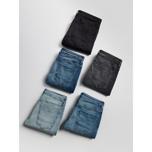 Reserved - Jeansy slim fit - czarny ze sklepu Reserved w kategorii Jeansy męskie - zdjęcie 181915013