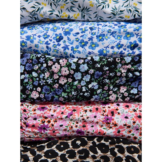 Reserved - Sukienka z wiskozy - żółty Reserved S Reserved