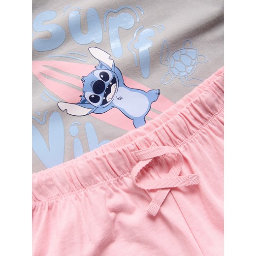 Reserved - Dwuczęściowa piżama Lilo i Stitch - różowy Reserved 122/128 (6-8 lat) Reserved