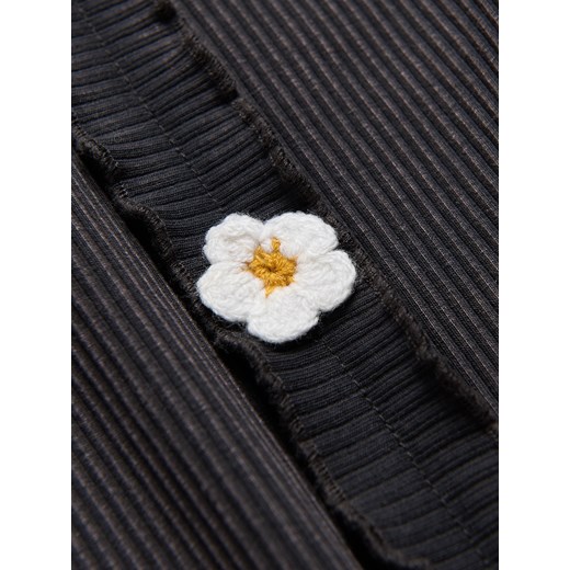 Reserved - Top z aplikacją - ciemnoszary Reserved 158/164 (12-13 lat) Reserved