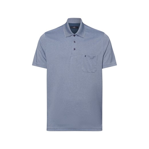 Ragman Męska koszulka polo Mężczyźni jasnoniebieski wzorzysty ze sklepu vangraaf w kategorii T-shirty męskie - zdjęcie 181919580