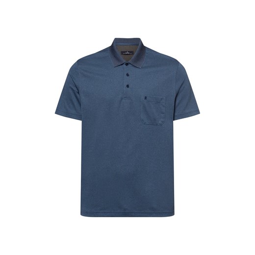 Ragman Męska koszulka polo Mężczyźni indygo wzorzysty ze sklepu vangraaf w kategorii T-shirty męskie - zdjęcie 181919582