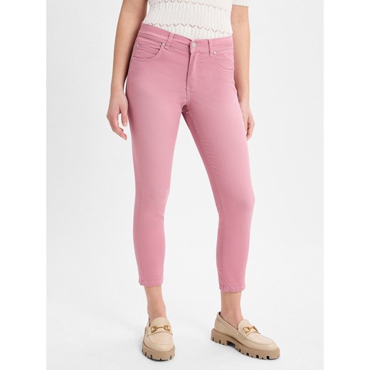 Angels Jeansy Kobiety Bawełna brudny róż jednolity ze sklepu vangraaf w kategorii Spodnie damskie - zdjęcie 181919652