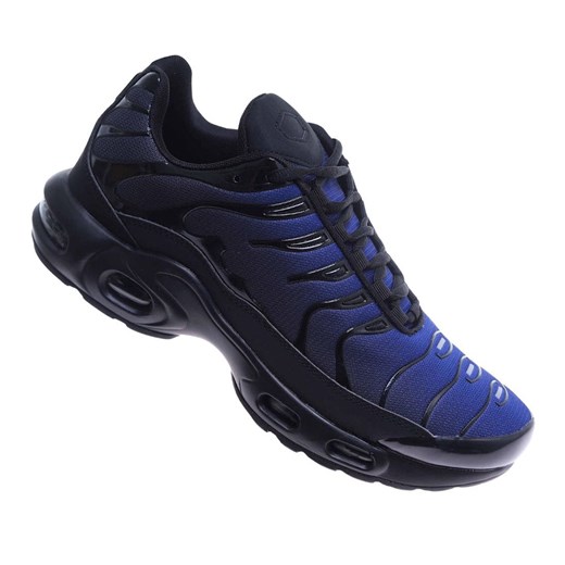 Wiązane męskie czarno granatowe sneakersy /A10-1 17623 T600/ ze sklepu Pantofelek24.pl w kategorii Trampki męskie - zdjęcie 181919841