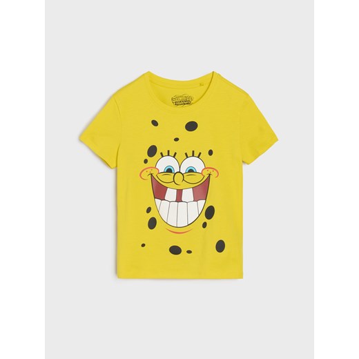 Sinsay - Piżama dwuczęściowa SpongeBob - żółty Sinsay 128 (7-8 l) Sinsay