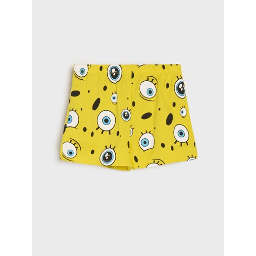Sinsay - Piżama dwuczęściowa SpongeBob - żółty Sinsay 110 (4-5 l) Sinsay