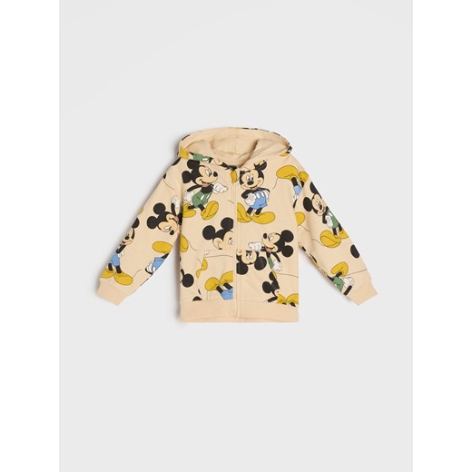 Sinsay - Bluza z kapturem ze wzorem Mickey Mouse - mid blue Sinsay 80 (9-12 m) Sinsay