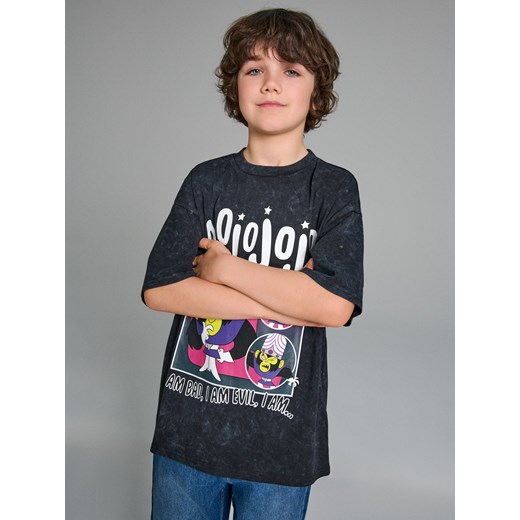 Sinsay - Koszulka Powerpuff Girls - szary Sinsay 164 (13-14 l) Sinsay