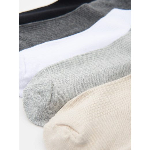 Sinsay - Krótkie skarpetki 5 pack - szary Sinsay 39/42 Sinsay