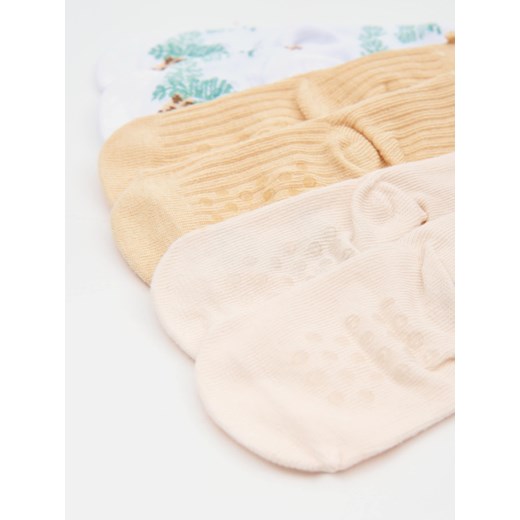 Sinsay - Skarpetki antypoślizgowe 3 pack - wielobarwny Sinsay 0/14 Sinsay