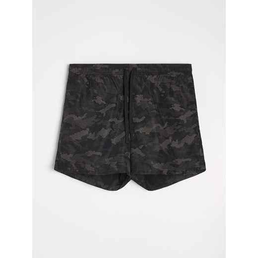 Sinsay - Szorty kąpielowe - czarny Sinsay S Sinsay