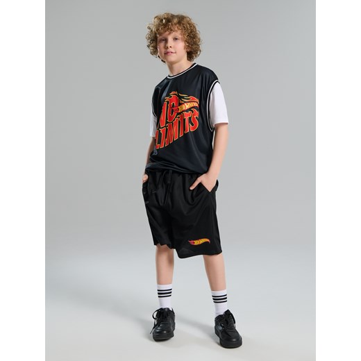 Sinsay - Komplet dzianinowy Hot Wheels - czarny Sinsay 140 (9-10 l) Sinsay