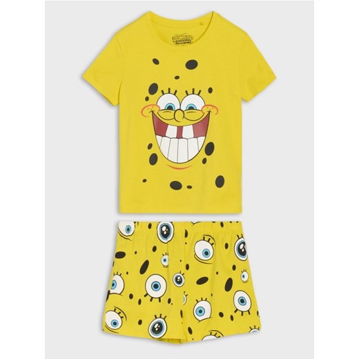 Sinsay - Piżama dwuczęściowa SpongeBob - żółty ze sklepu Sinsay w kategorii Piżamy dziecięce - zdjęcie 181929273