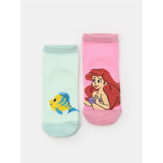 Sinsay - Skarpetki 2 pack Disney Princess - wielobarwny ze sklepu Sinsay w kategorii Skarpetki dziecięce - zdjęcie 181929704