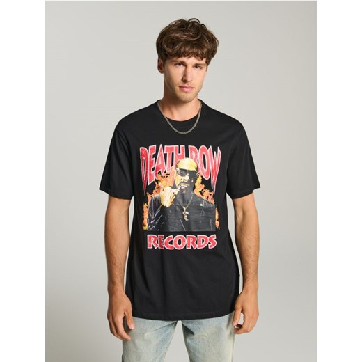 Sinsay - Koszulka Snoop Dogg - czarny ze sklepu Sinsay w kategorii T-shirty męskie - zdjęcie 181929800