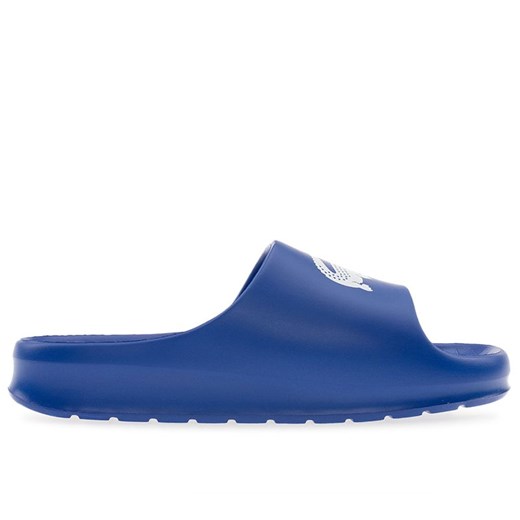 Klapki męskie Lacoste Serve Slide 2.0 749CMA0024-221 - niebieskie ze sklepu streetstyle24.pl w kategorii Klapki męskie - zdjęcie 181930280