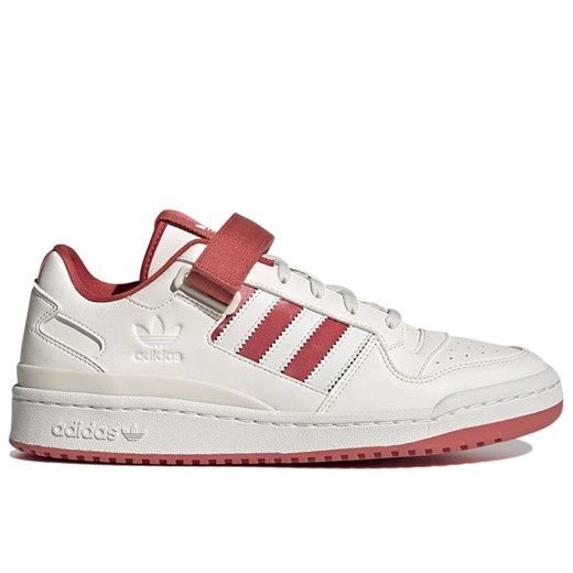 Buty adidas Originals Forum Low GW2043 - kremowo-czerwone ze sklepu streetstyle24.pl w kategorii Buty sportowe męskie - zdjęcie 181930304