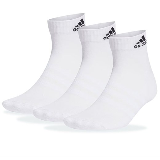 Skarpety unisex adidas Sportswear Cushioned Sportswear Ankle Socks 3 Pairs HT3441 - białe ze sklepu streetstyle24.pl w kategorii Skarpetki męskie - zdjęcie 181930321