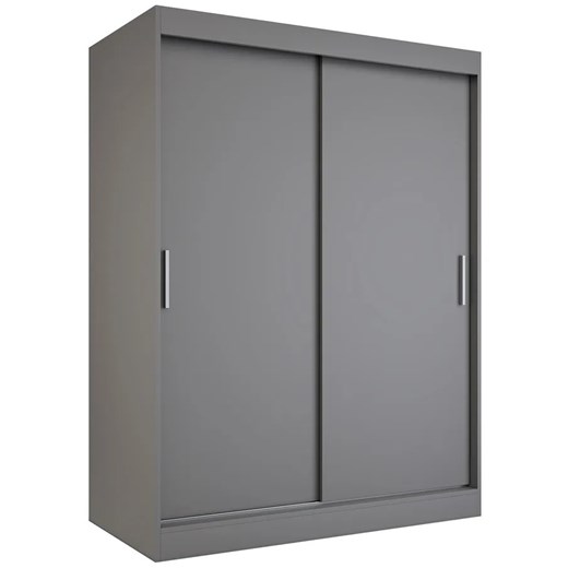 Antracytowa szafa przesuwna 150 cm Tandi Elior One Size promocyjna cena Edinos.pl