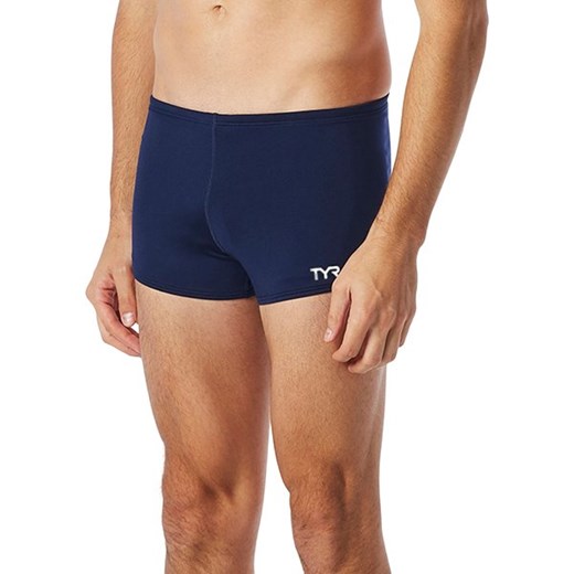 Kąpielówki męskie Tyreco Square Leg Solid TYR ze sklepu SPORT-SHOP.pl w kategorii Kąpielówki - zdjęcie 181931221
