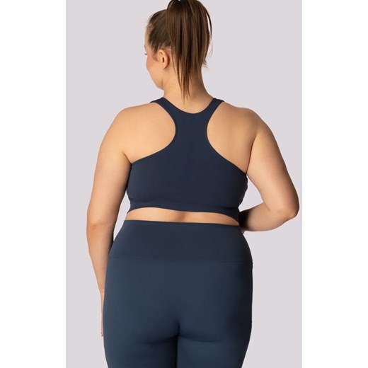 Mona top damski granatowy Base Plus Size, Kolor granatowy, Rozmiar 2XL, Mona ze sklepu Intymna w kategorii Biustonosze - zdjęcie 181932112