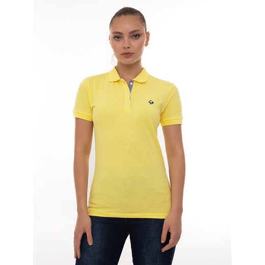 SIR RAYMOND TAILOR Koszulka polo &quot;Angie&quot; w kolorze żółtym ze sklepu Limango Polska w kategorii Bluzki damskie - zdjęcie 181932560